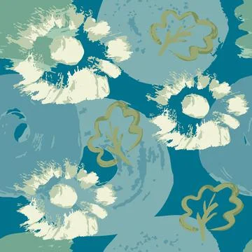 Abstract creative seamless pattern Stock Illustration