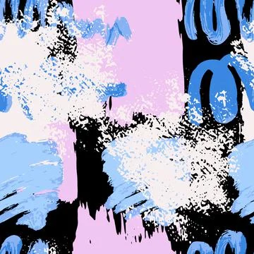 Abstract creative seamless pattern Illustrazione stock