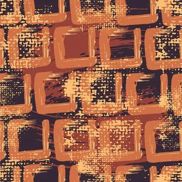 Abstract creative seamless pattern Illustrazione stock