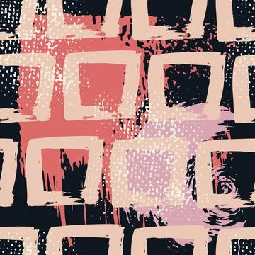 Abstract creative seamless pattern Illustrazione stock