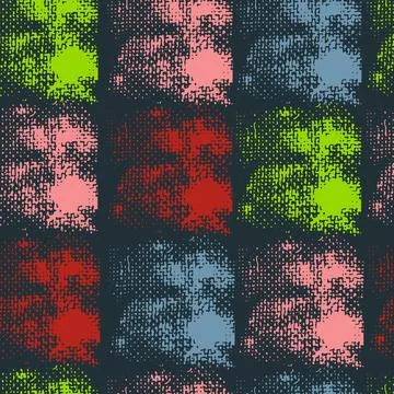 Abstract creative seamless pattern Illustrazione stock