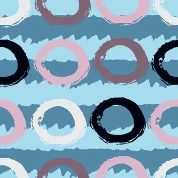 Abstract creative seamless pattern Illustrazione stock