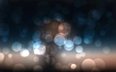 Abstract creative texture wallpaper background bokeh shape effect Stock Illustration