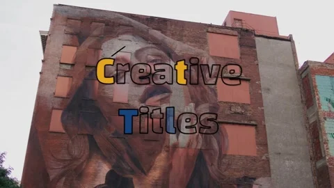 Abstract Creative Titles | After Effects After Effects stock