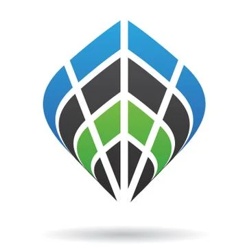 Abstract Crest Icon イラスト素材