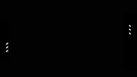 Abstract Cross animation on black background Vídeo Stock 171012780