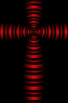 Abstract Cross Stock Illustration