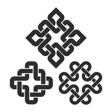 Abstract cross logo Stock Illustration