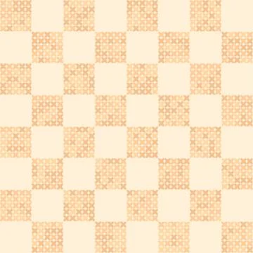Abstract cross-stitched pattern. Seamless vector Stock Illustration