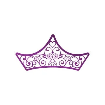 Abstract Crown Logo Vector Royal King Queen abstract design Stock Illustration