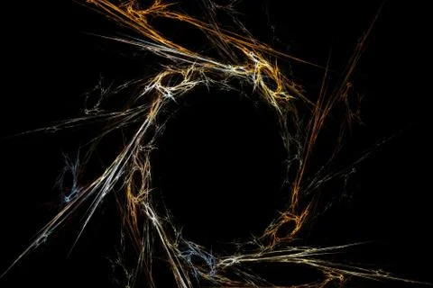 Abstract crown of thorns Stock Illustration