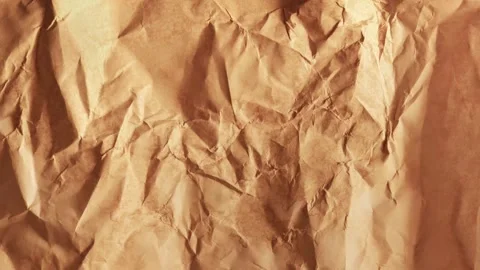 Abstract Crumpled Paper Texture Transition | Animated White Wrinkled Background Stock Footage 320001714