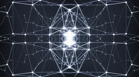 Abstract Crystal Background Stock Footage 63496418