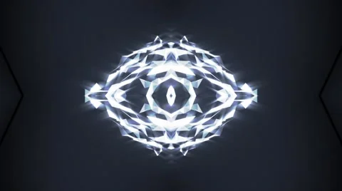 Abstract Crystal Background Stock Footage 63496549