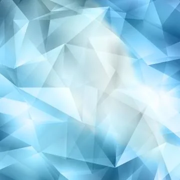 Abstract Crystal Background Stock Illustration