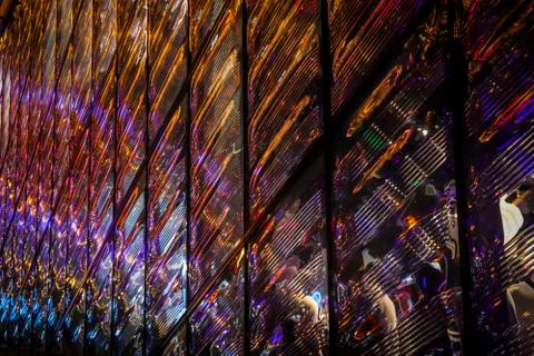 Abstract Crystal Texture Foto stock