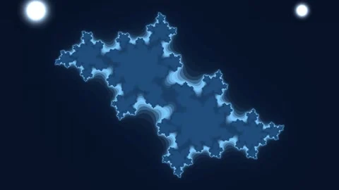Abstract Crystalline Snowfall Background Seamless Loop Stock Footage 341702458