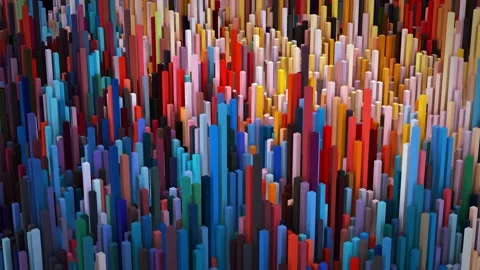 Abstract cube background animation Stock Footage 297653103