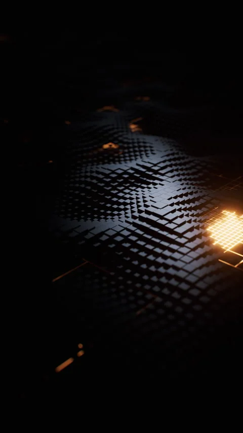 Abstract cube board background, 3d rendering. Stock Footage 330480586