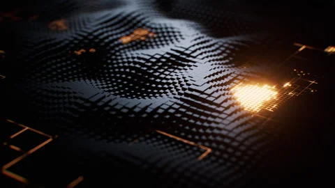 Abstract cube board background, 3d rendering. Stock Footage 330481449