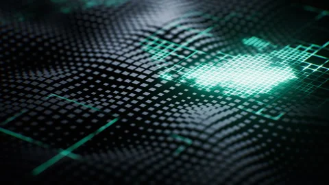 Abstract cube board background, 3d rendering. Stock Footage 330507433