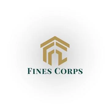 Abstract Cube Box Hexagon Initial Letter FC or CF Logo Design Inspiration Stock Illustration