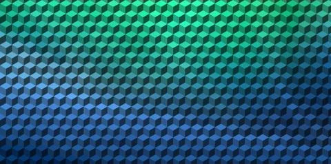 Abstract cube geometric background Stock Illustration
