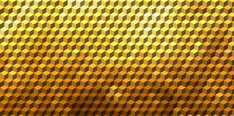 Abstract cube geometric background Stock Illustration