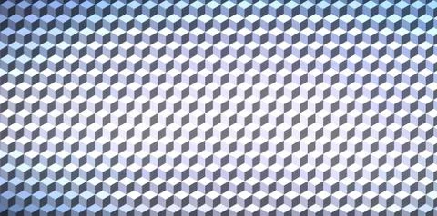 Abstract cube geometric background Stock Illustration