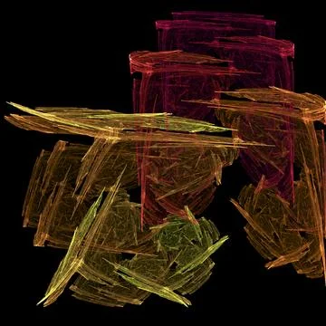 Abstract cube Stock Photos