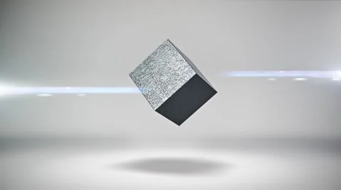 Abstract cube rotate animation Stock Footage 60402688