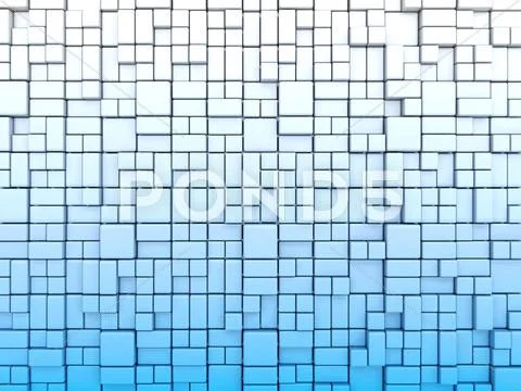 Abstract cube structure Stock Illustration