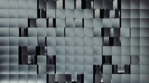 Abstract Cube Turn, 3d Animation 4k Stock Footage 68616987