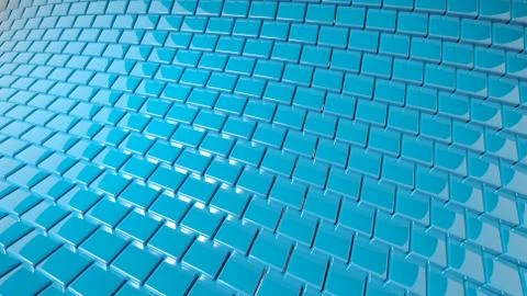 Abstract cubes background Stock Illustration