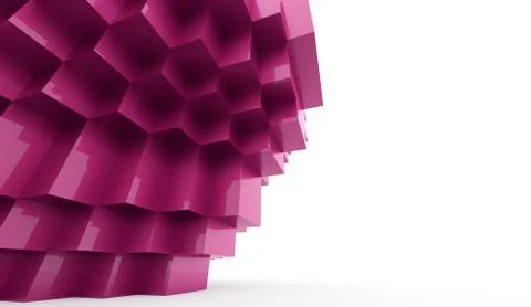 Abstract cubes background Stock Illustration