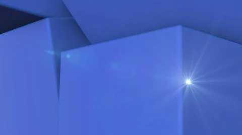 Abstract cubes background Stock Illustration