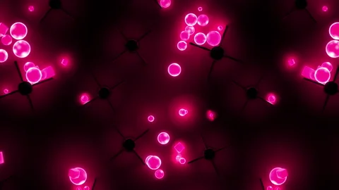Abstract Cubes Background pattern wall. 3D render Projection Mapping element Stock Footage 164872363