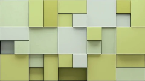 Abstract Cubes Background Random Motion, 3d Loopable Animation 4k Stock Footage 71473324