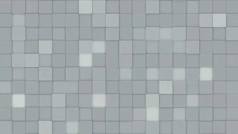 Abstract Cubes Background Random Motion, 3d Loopable Animation 4k Stock Footage 74269853