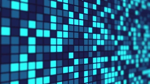 Abstract Cubes Background Random Motion, 3d Loopable Animation 4k Stock Footage 74270594