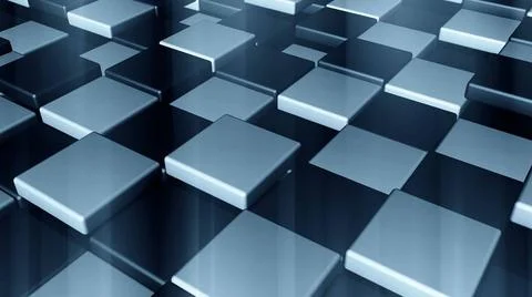 Abstract Cubes Background Random Motion Abstract Cubes Background Random M... Stock Photos