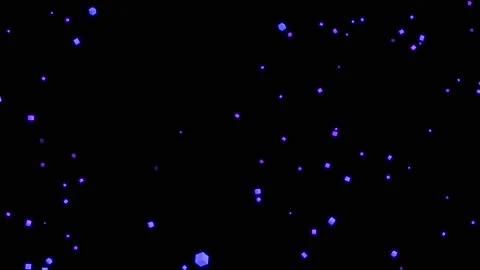 Abstract cubes flying animation. Video stock 235570272