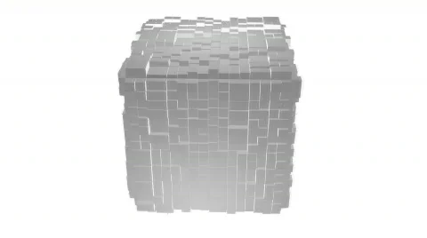 Abstract cubes.  Stock Footage 586483