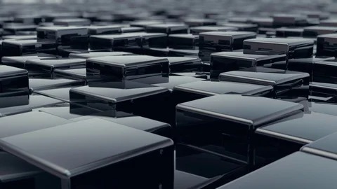 Abstract Cubes Move, 3d Loopable Animation 4k Vidéo 71439862
