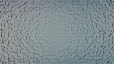 Abstract Cubes Move, 3d Loopable Animation 4k Stock Footage 71439968