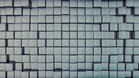 Abstract Cubes Move, 3d Loopable Animation 4k Vidéo 71440497