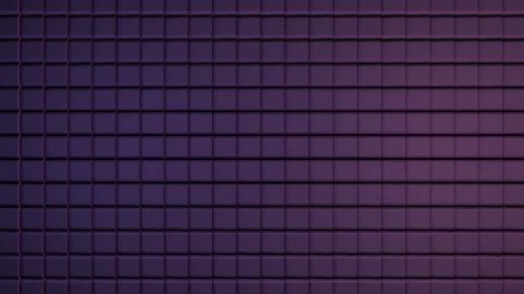 Abstract cubes random motion, 3d Loopable Animation. Abstract cubes move, 3d Illustrazione stock