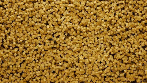 Abstract Cubes Wave, 3d Loopable Animation 4k Stock Footage 101112550