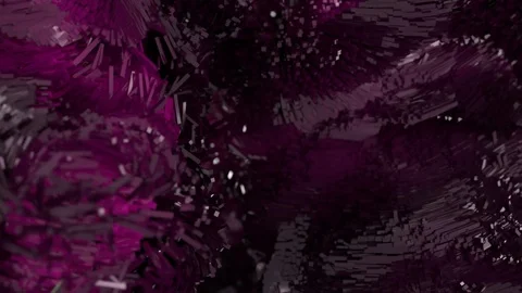 Abstract cubic forms explode across the frame. Stock Footage 91052523