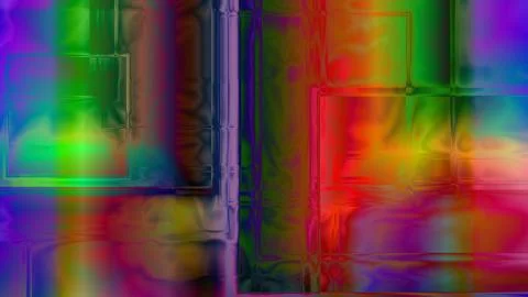 Abstract Cubic Prism Background Stock Illustration